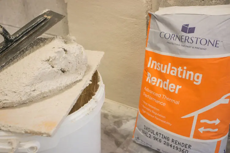 insulating lime plaster shropshire