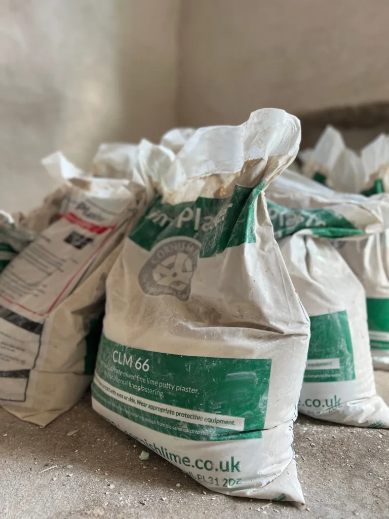 lime putty plastering shropshire