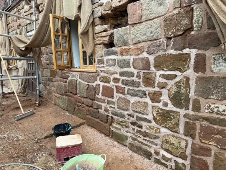 stonework rebuilding shropshire